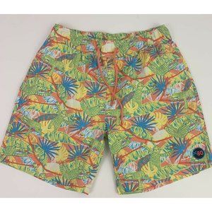 Extreme 80s X80s Men's L Shorts Swim Trunks Sloth Drawstring Elastic Waist